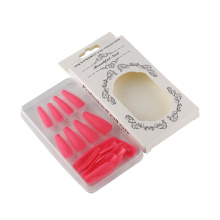 Clear transparent nail tips inner case PVC blister tray